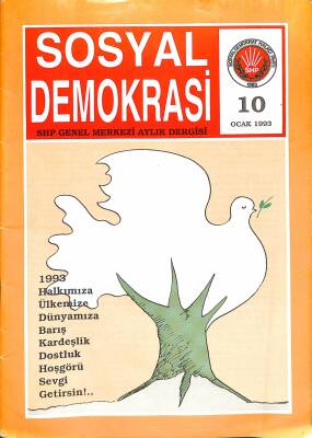 Sosyal Demokrasi Dergisi 10 Ocak 1993 NDR83188 - 1