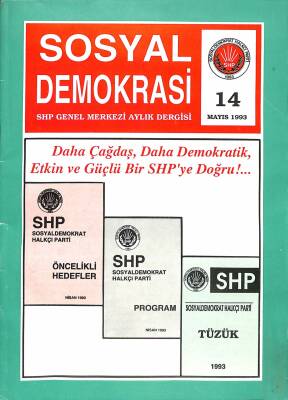 Sosyal Demokrasi Dergisi 14 Mayıs 1993 NDR83189 - 1