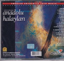 Sözsüz Şiirlerle Anadolu Halayları (Sıfır Ürün) CD Müzik CD1224 - 2