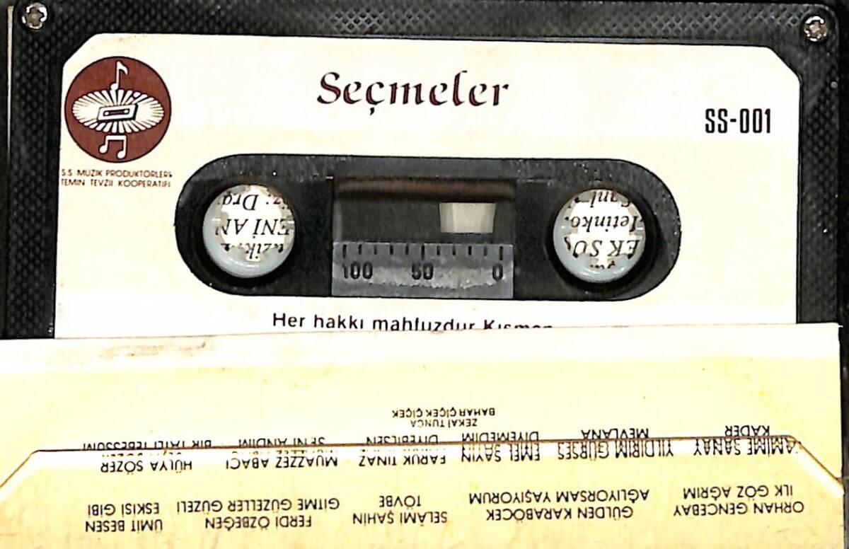 S.S. Müzik Prodüktörleri Temin Tevzi Kooperatifi (İkinci El) Kaset KST26611 - 2