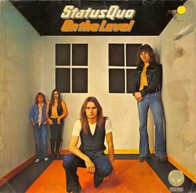 Status Quo – On The Level (1975 - Almanya) LP - 1