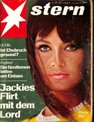 Stern Magazin 18 November 1967 - Marisa Mell, Johanna Shşmkus, Georg Leber NDR85218 - 1