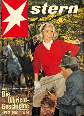 Stern Magazin 19 November 1961 - Juan Peron, Elisabeth Mössbauer, Sohn Peter NDR85199 - 1