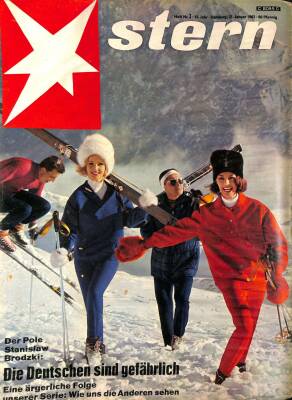 Stern Magazin 21 Januar 1962 - Eva Patzig, Elizabeth 2, Gisela Tantau NDR85180 - 1