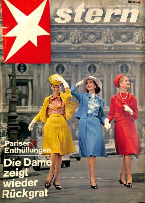 Stern Magazin 5 Marz 1962 - Gordian Troeller Und Claude Deffarge, Etta Belle Mit Tochter Paula NDR85184 - 1