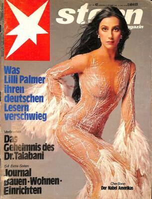 Stern Magazin 9 Oktober 1975 - Cher Bono, Peter Corterier, Jürgen Wohlrabe NDR84906 - 1