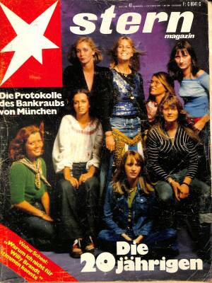 Stern Magazin Nr 41 1 Oktober 1972 - Hitler, Manon Ehrfur, Dorit Kreysler, Elizabet Taylor, Richard Burton NDR83900 - 1