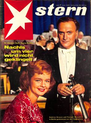 Stern Nr 47 19 Nov 1960 - Sabine Sinjen Und Yehudi Menuhin NDR83915 - 1