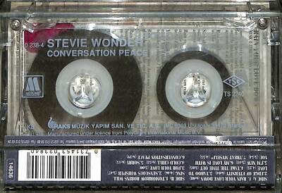 Stevie Wonder - Conversation Peace Kaset (İkinci El) KST25167 - 2