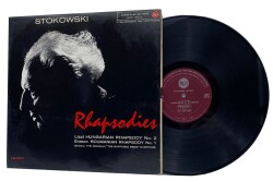 Stokowski ‎– Rhapsodies LP Plak ‎(108.5) PLK11432 - 1