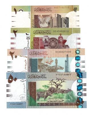 Sudan 12510 Pound Set 2006 Çil YKP1277 - 1