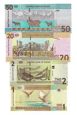 Sudan 12510 Pound Set 2006 Çil YKP7381 - 2