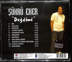 Şükrü Eker *Değdimi * ( İkinci El ) CD Müzik CD1915 - 2