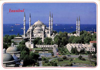 Sultanahmet Camii Temalı Kartpostal KRT19260 - 1