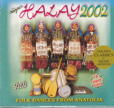 Süper Halay 2002 (Sıfır Ürün) CD Müzik CD1407 - 1