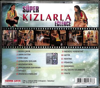 Süper Kızlarla Eğlence * ( İkinci El ) CD Müzik CD2059 - 2