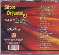 Süper Oryantal 2 (Sıfır Ürün) CD Müzik CD1118 - 2