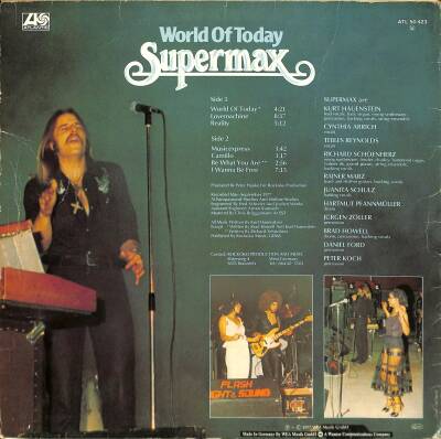 Supermax - World Of Today LP (108.5) PLK19736 - 2