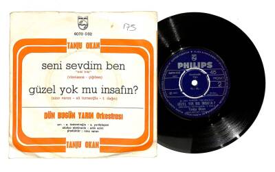 Tanju Okan - Seni Sevdim Ben Güzel Yok Mu İnsafın Plak (109) PLK20710 - 2