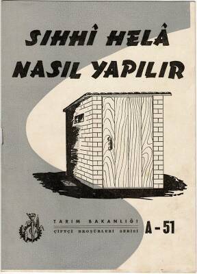 Tarım Bakanlığı Çiftçi Broşürleri Serisi - Sıhhi Hela Nasıl Yapılır EFM6173 - 1