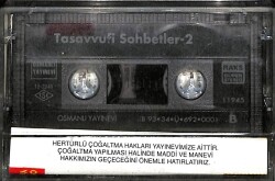 Tasavvufi Sohbetleri 2* Kaset KST14516 - 2