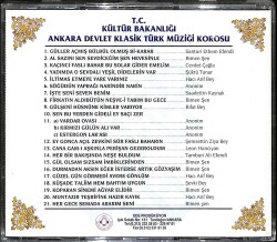 T.C Kültür Bakanlığı Ankara Devlet Klasik Türk Müziği Korosu CD (İkinci El) CD3675 - 2