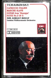 Tchaikovsky Sir Adrian Boult London Philharmonic Orchestra Kaset KST23690 - 1