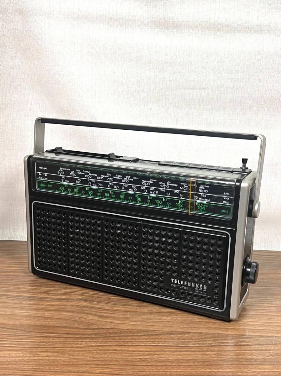 TELEFUNKEN PARTNER 600 Antika Radyo RDY107 - 6