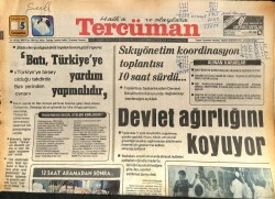 Tercüman Gazetesi 5 Aralık 1979 - Türkan Şoray Ve Cüneyt Arkın TVden Dertli GZ86259 - 1