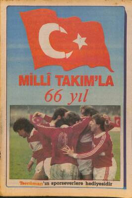 Tercüman Gazetesi Hediyesi Milli Takımla 66 Yıl NDR85513 - 1