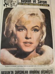 Tercüman Gazetesi İnci Eki 23 Eylül 1973 - Marilyn Monroe Başkan'ın Sarışınları Birbirine Düşmüştü! - Ayla Algan'ın Annesi Eski Bir Tango Bestecisi! GZ146070 - 2