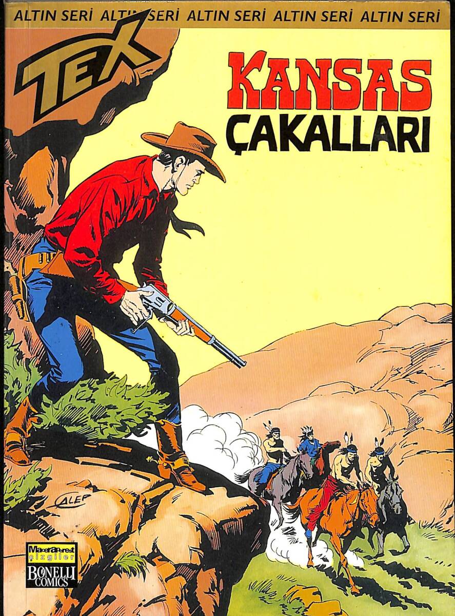 Tex Altın Seri Sayı : 17 - Kansas Çakalları NDR89337 - 1