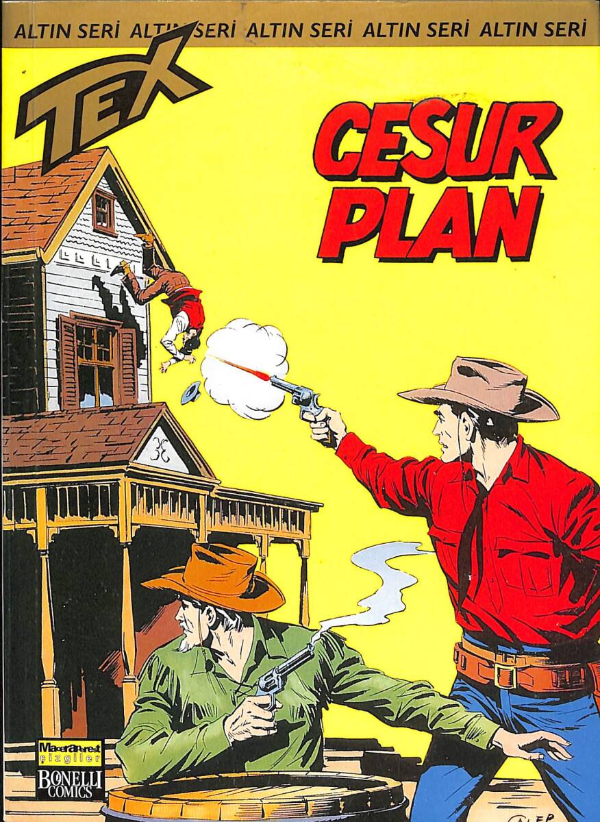 Tex Altın Seri Sayı : 20 - Cesur Plan NDR89346 - 1