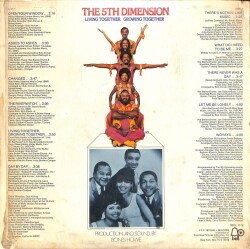 The 5th Dimension (1973-USA) – Living Together, Growing Together LP (109) PLK17206 - 2