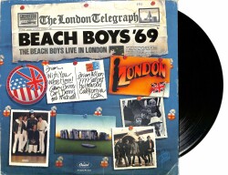 The Beach Boys Live In London - Beach Boys 69 (Dönem Baskı) LP Plak (108.5) PLK22091 - 1