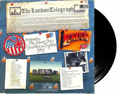 The Beach Boys Live In London - Beach Boys 69 (Dönem Baskı) LP Plak (108.5) PLK22091 - 2