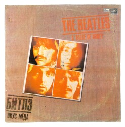 The Beatles - A Taste Of Honey LP Plak Kabı * Sadece Plak Kabıdır * (10/8) PLK24387 - 1