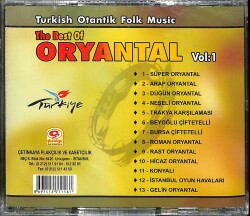 The Best Of Oryantal (Sıfır Ürün) CD Müzik CD1814 - 2