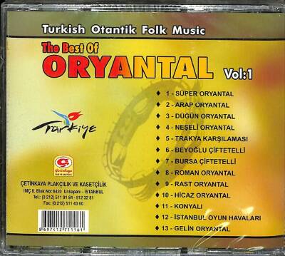 The Best Of Oryantal (Sıfır Ürün) CD Müzik CD2111 - 2