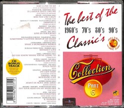 The Best Of The Classic`s *Part 6 * ( İkinci El ) CD Müzik CD1556 - 2