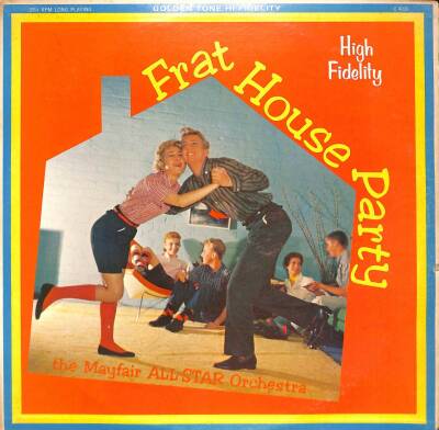 The Campus All-Stars, The Mayfair All-Star Orchestra – Frat House Party 1959 LP (108) PLK17404 - 1