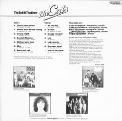 The Cats – The End Of The Show (1979 - Hollanda) LP - 2