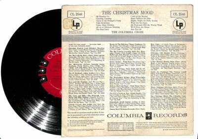 The Columbia Choir – The Christmas Mood LP (1955 - US) LP (108.5) PLK18804 - 2