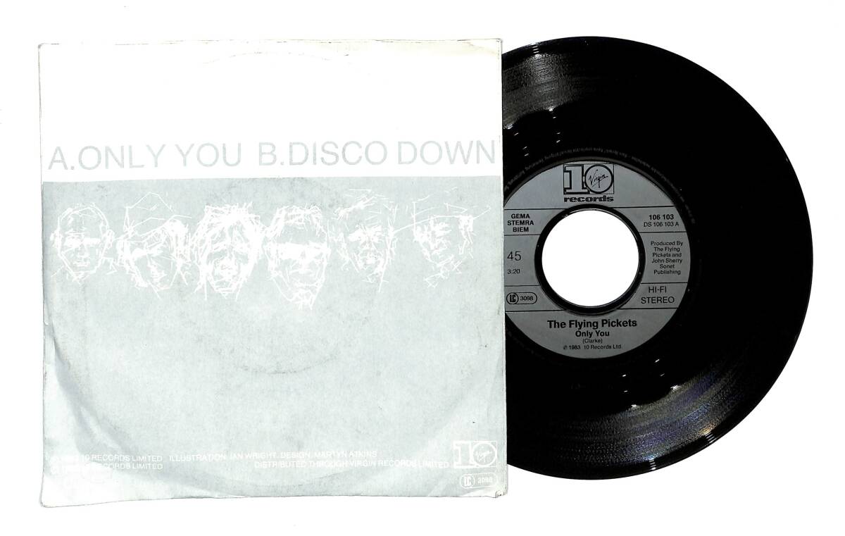 The Flying Pickets Only You / Disco Down PLAK (10/8) PLK25780 - 1