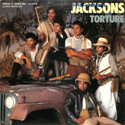 The Jacksons – (1984 - Hollanda) Torture LP (109) PLK18954 - 1