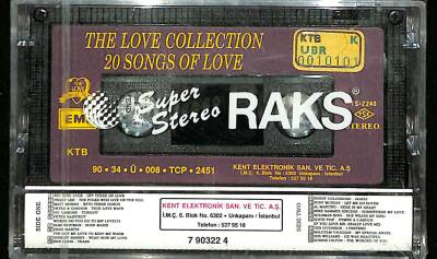 THE LOVE COLLECTION - 20 SONGS OF LOVE Kaset KST22582 - 2