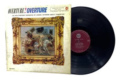 The New Symphony Orchestra Of London, Raymond Agoult ‎– Overture! Overture LP ‎Plak (108.5) PLK11435 - 2