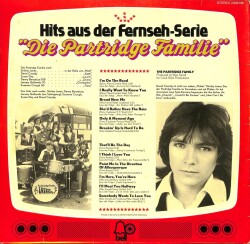 The Partridge Family(1972) – Hits Aus Der Fernseh-Serie Die Partridge Familie (109) PLK17212 - 2