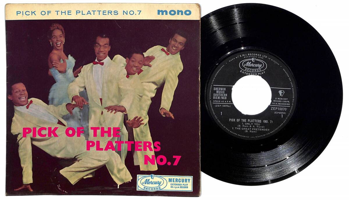 The Platters - Only You / The Great Pretender / My Prayer / The Magic Touch Mini LP PLAK (10/5.5) PLK24834 - 2