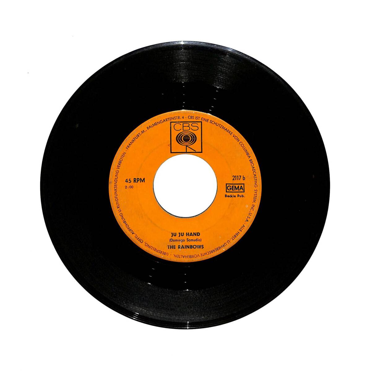 The Rainbows - Balla Balla - Ju Ju Hand PLAK (10/7) PLK25800 - 1